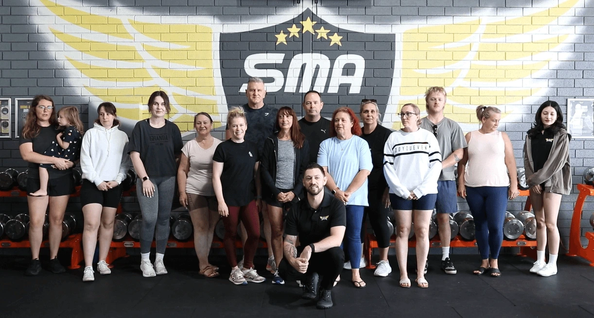 SMA training session
