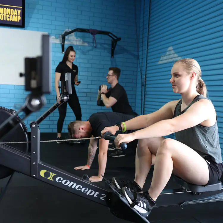 Member training with coach support at Strength and Motion Academy in Midvale